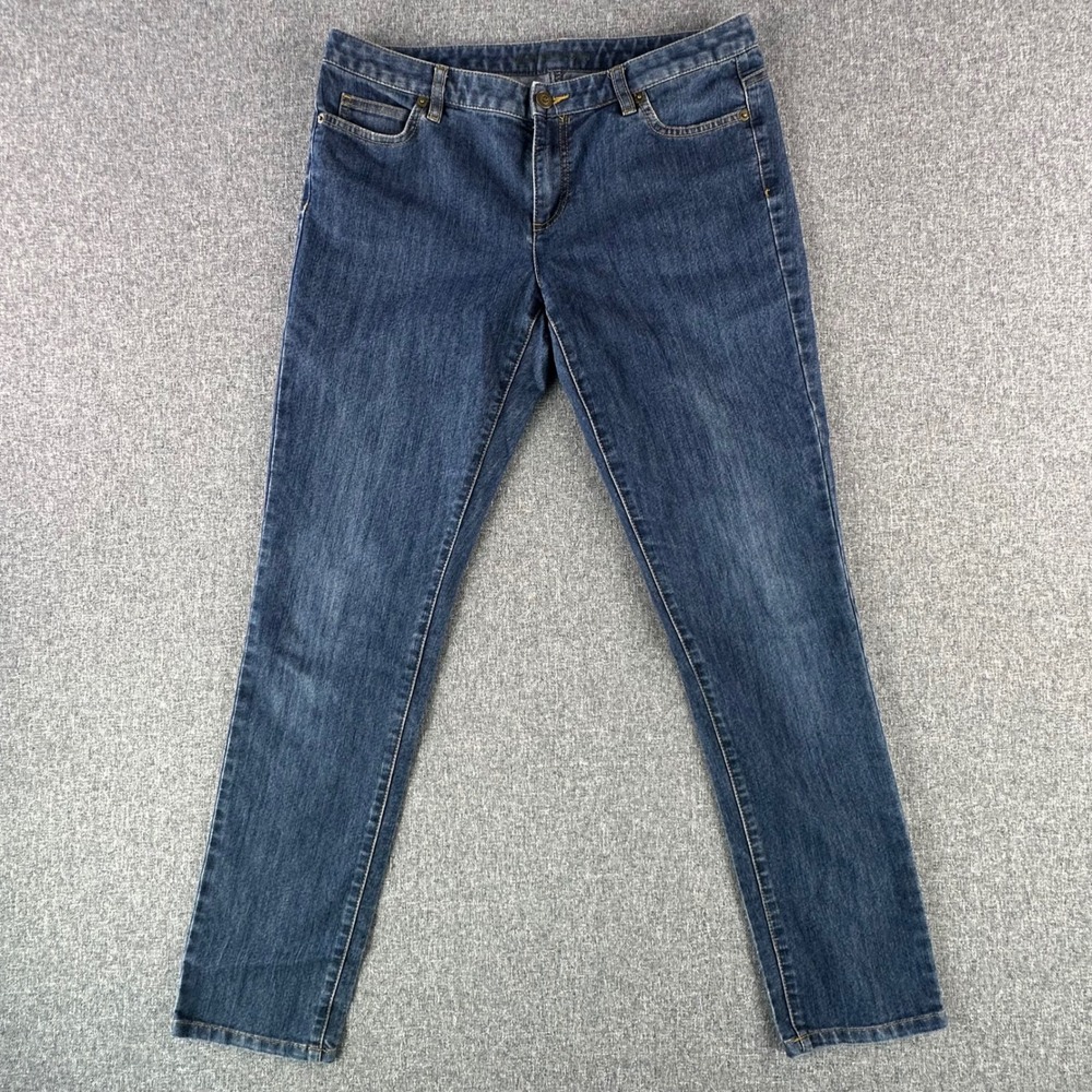 Michael Kors Jeans Womens 10 Straight Blue Stretch Denim 2385-127-09/09/26